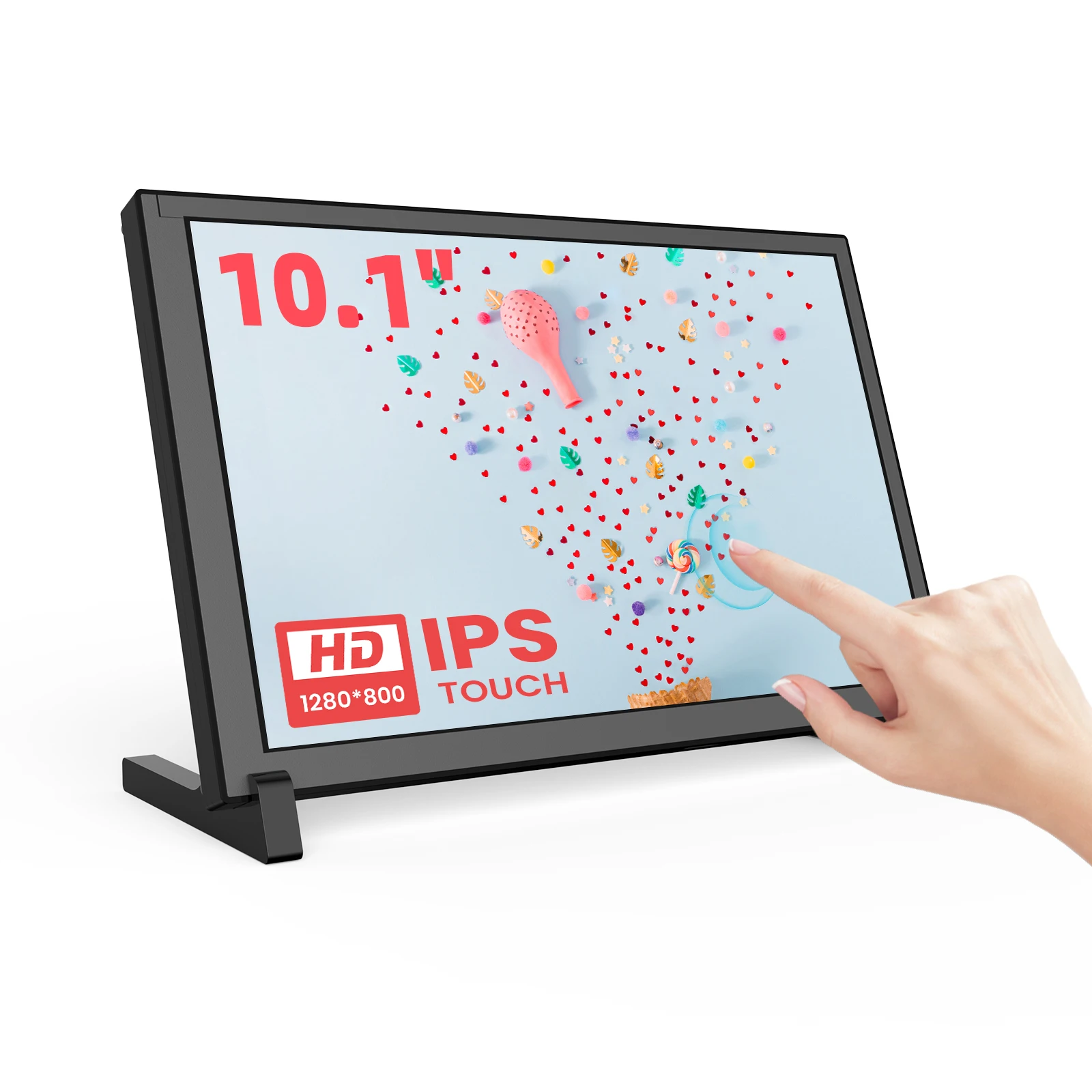 Raspberry Pi 10.1 Inch Capacitive Touch Screen Ips - Hdr 1280x800 ips tela de toque